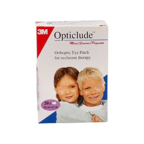 OPTICLUDE PARCHES OCULARES 1539F T-PEQ 6,3 CM X 4,8 CM 20