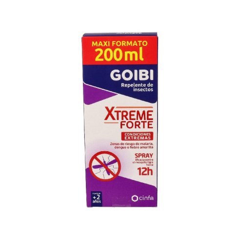 GOIBI XTREME FORTE REPELENTE DE INSECTOS  1 SPRAY 200 ml