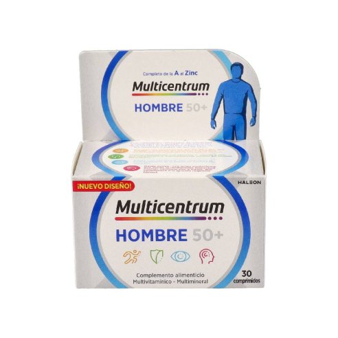 MULTICENTRUM HOMBRE 50  30 COMP