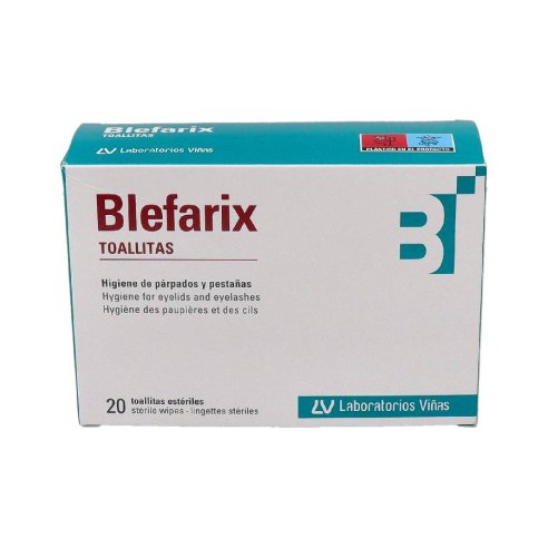 BLEFARIX TOALLITAS 2.5 ML 20 UNIDOSIS