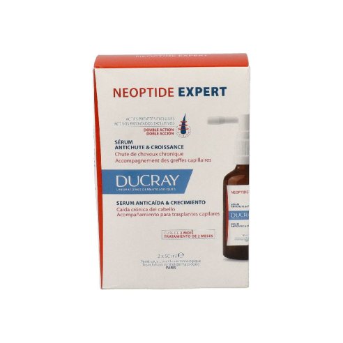 NEOPTIDE EXPERT SERUM ANTICAIDA & CRECIMIENTO DUCRAY 2 ENVASES 50 ml