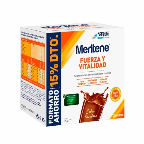 MERITENE 30 SOBRES CHOCOLATE