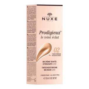 NUXE PRODIGIEUX BB CREAM HIDRATANTE TONO MEDIO 02 2