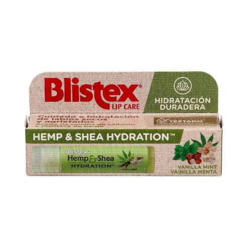 BLISTEX HEMP & SHEA  1 STICK 4,25 g SABOR VAINILLA MENTA