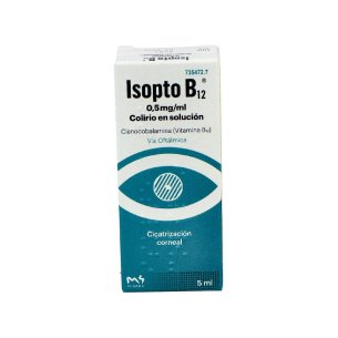 ISOPTO B 12 0.05 COLIRIO 5 ML