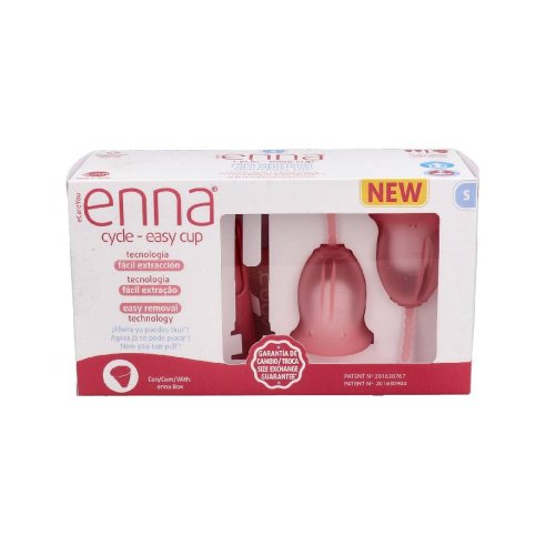 ENNA CYCLE EASY CUP  1 UNIDAD TALLA S CON APLICADOR