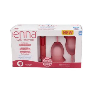 ENNA CYCLE EASY CUP  1 UNIDAD TALLA M CON APLICADOR