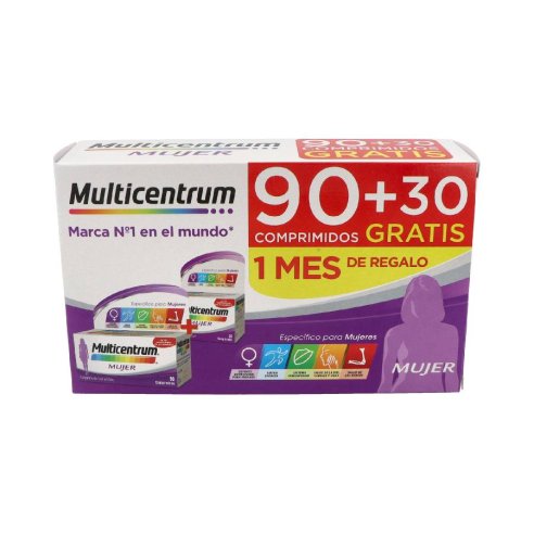 MULTICENTRUM MUJER  90  30 COMPRIMIDOS PACK PROMOCIONAL