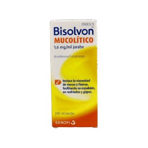 BISOLVON MUCOLITICO 8 MG/5 ML JARABE 200 ML