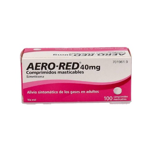 AERO RED 40 MG 100 COMPR MASTIC