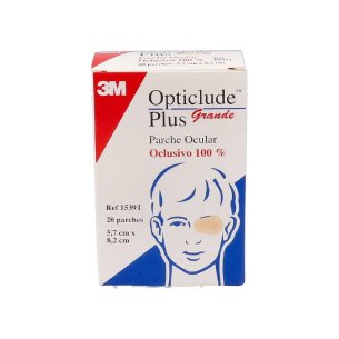 OPTICLUDE PLUS PARCHES OCULARES 1539 T- GDE 8,3 CM X 5,7...