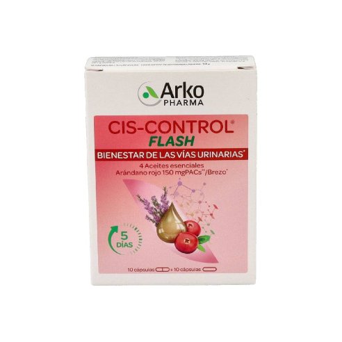 CRANBEROLA CISCONTROL FLASH ARANDANO AMER  20 CAPS