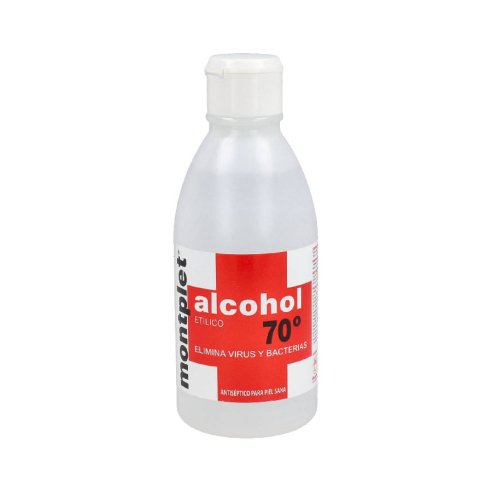 ALCOHOL 70º MONTPLET  250 ML
