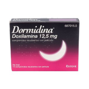 DORMIDINA 12.5 MG 14 COMPRIMIDOS RECUBIERTOS