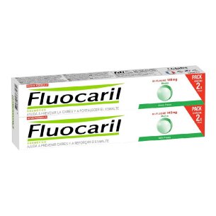 FLUOCARIL BI-FLUORE 145 MG  2 TUBOS 75 ml SABOR MENTA