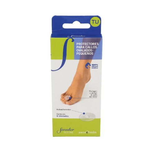 CALLOS APOSITO PROTECTOR MASERMIN OVALADOS PEQ 6 U