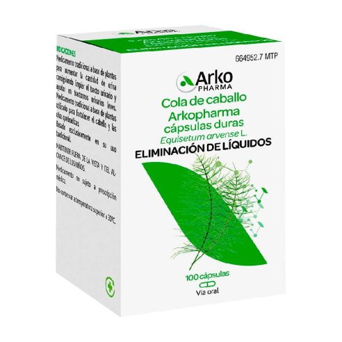 COLA DE CABALLO ARKOCAPSULAS 190 MG 100 CAPSULAS