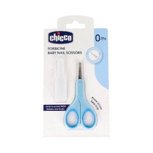 CHICCO TIJERAS SEGURIDAD UÑAS  RECIEN NACIDO AZUL