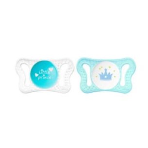 CHUPETE SILICONA CHICCO PHYSIO MICRO 0-2 M AZUL 2 CHUPETES