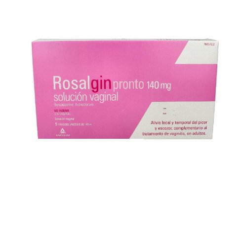 ROSALGIN PRONTO 140 MG 5 ENVASES MONODOS