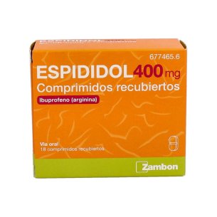 ESPIDIDOL 400 MG 18 COMPRIMIDOS RECUBIERTOS