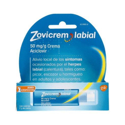 ZOVICREM LABIAL 5 BOTELLA 2 G