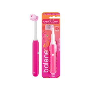 CEPILLO DENTAL INFANTIL BALENE KIDS 1 UNIDAD COLOR FUCSIA