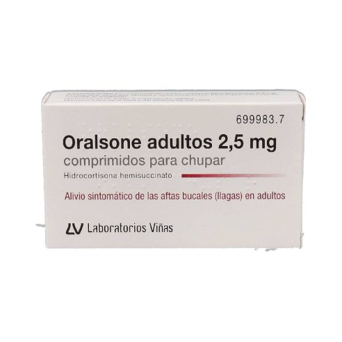 ORALSONE 2.5 MG ADULTOS 12 COMP