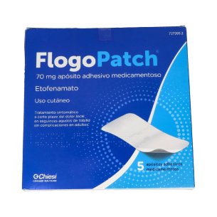 FLOGOPATCH 70 mg APÓSITO ADHESIVO MEDICAMENTOSO 5 APÓSITOS