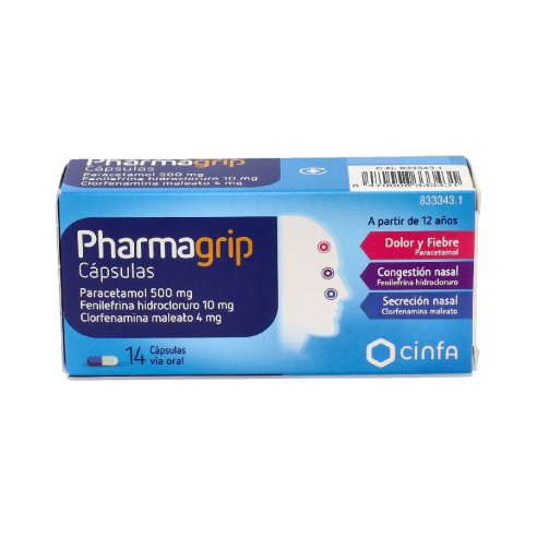 PHARMAGRIP 14 CAPSULAS
