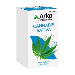 ARKOCAPSULAS CANNABIS SATIVA  45 CAPSULAS