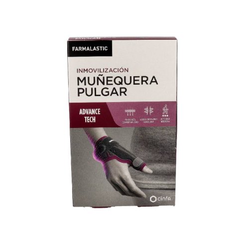 MUÑEQUERA INMOVILIZADORA PULGAR FARMALASTIC...