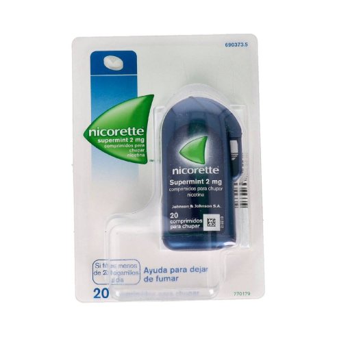 Nicorette Supermint 2mg 20 comp