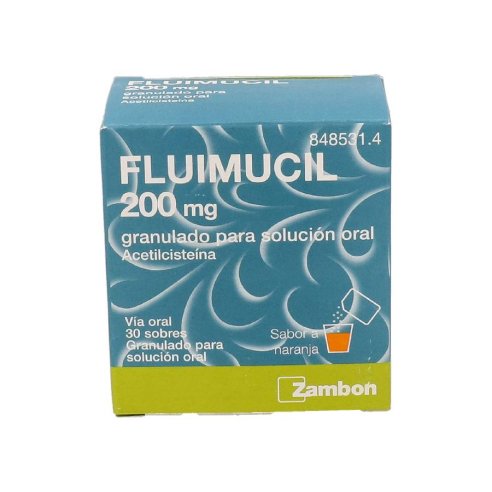 FLUMIL 200 MG 30 SOBRES
