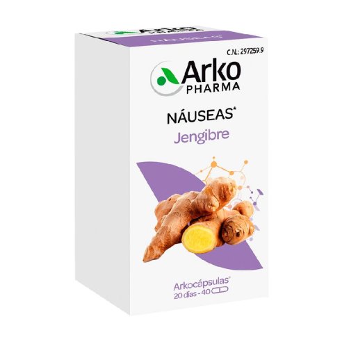 JENGIBRE ARKOCAPSULAS 280 MG 50 CAPSULAS