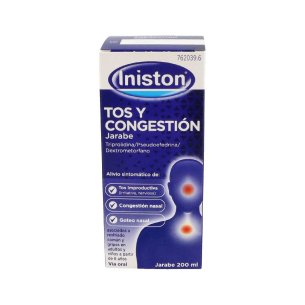 INISTON ANTITUSIVO Y DESCONGESTIVO JARABE 200 ML