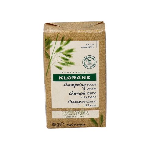 KLORANE CHAMPU SOLIDO A LA AVENA  1 PASTILLA 80 g