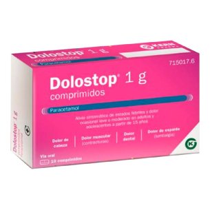 DOLOSTOP 1 G 10 COMPRIMIDOS