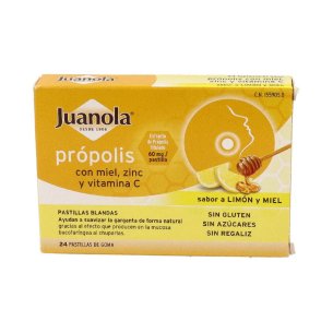 PASTILLAS BLANDAS JUANOLA PROPOLIS VIT C ZINC  48 G