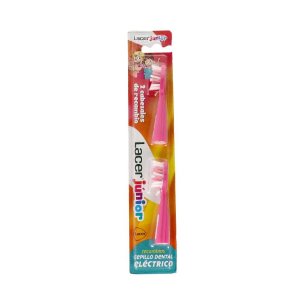 CEPILLO DENTAL ELECTRICO LACER JUNIOR RECAMBIOS 2 CABEZALES