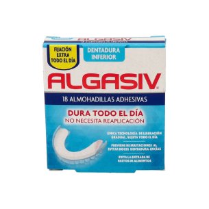 ALGASIV ALMOHADILLAS ADHESIVAS PROTESIS 18 U INFERIOR