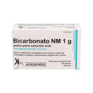 BICARBONATO NM 1 G POLVO PARA SOLUCION ORAL 42 SOBRES
