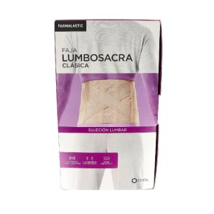 FAJA SACROLUMBAR FARMALASTIC CONTORNO CINT 105-120 CM T-3