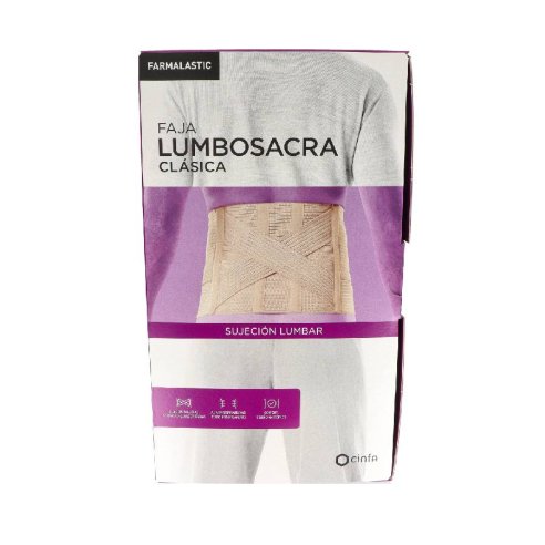 FAJA SACROLUMBAR FARMALASTIC CONTORNO CINT...