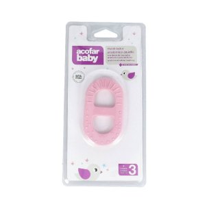 ACOFARBABY MASTICADOR CAUCHO  ROSA