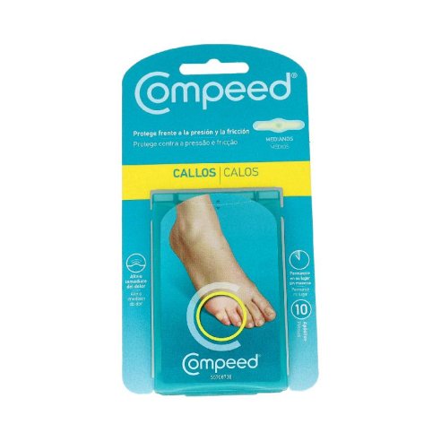 COMPEED CALLOS HIDROCOLOIDE T- MED 10 U