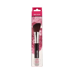 BROCHA BETER MAQUILLAJE ANGULADA PELO DE CABRA  18.5 CM