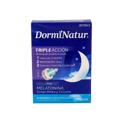 DORMINATUR TRIPLE ACCION  30 COMPRIMIDOS...