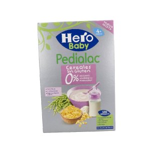 PEDIALAC PAPILLA CEREALES SIN GLUTEN HERO BABY 340 G
