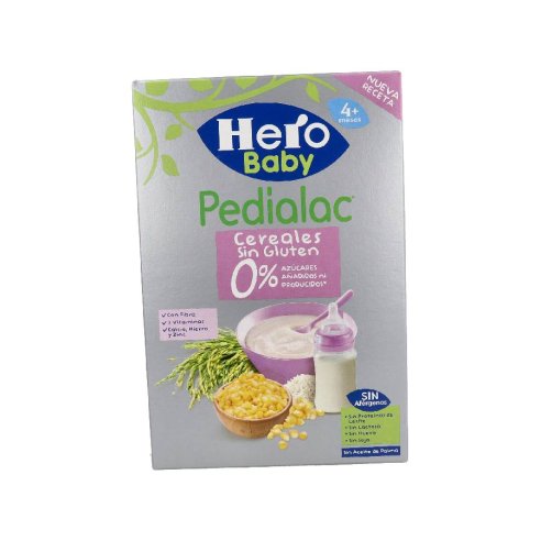 PEDIALAC PAPILLA CEREALES SIN GLUTEN HERO BABY...